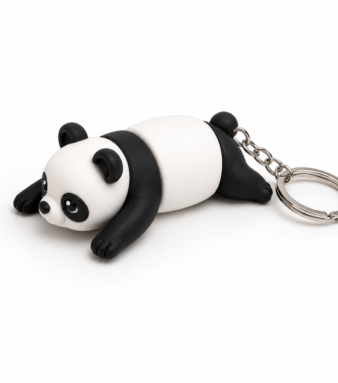 Cute panda keychain, a best-selling personalized gift from Forjolie.ae