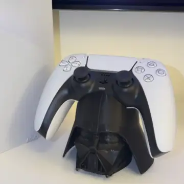 PS5 Dual Controller Stand – Classic Edition, 3D printed gaming accessory by Forjolie.dxb