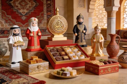Custom figurines and traditional gifts showcasing the unique gifting culture in Dubai